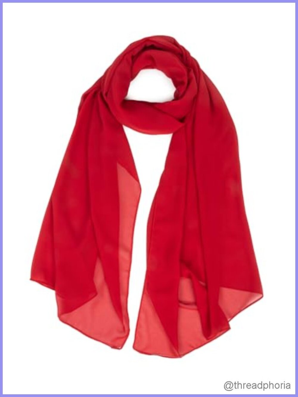 Women Chiffon Scarf Lightweight Fashion Shawl Wrap Soft Sheer Scarves